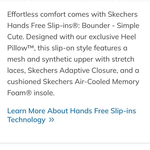 SKECHERS NIB Girls Size 3 Lavender “Bounder” Simple Cute Hands Free Slip-ins - Picture 7 of 14